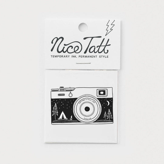 Camera - Temporary Tattoo - Davidson Provision Co.