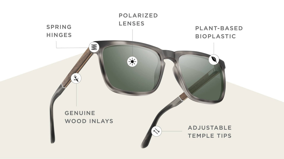 CAMP Ridge Sunglasses - Matte Pearl Grey - Davidson Provision Co.