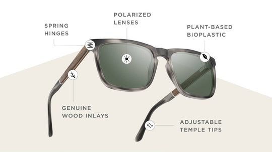 CAMP Ridge Sunglasses - Matte Pearl Grey - Davidson Provision Co.