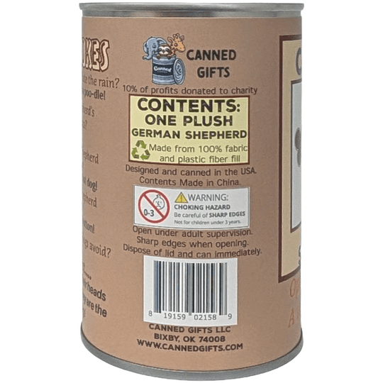 Canned German Shepherd - Davidson Provision Co.