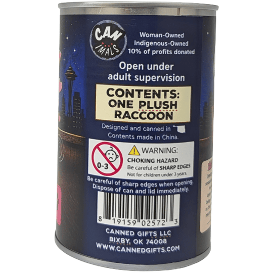 Canned Jimothy the Short Spined Raccoon - Davidson Provision Co.