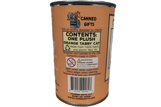 Canned Orange Tabby Cat - Davidson Provision Co.