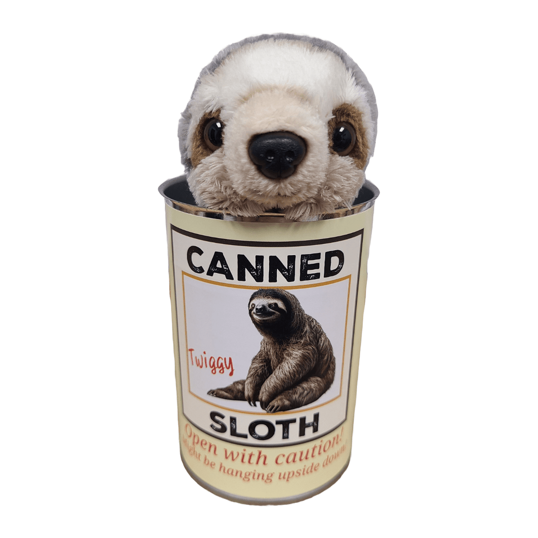 Canned Twiggy the Sloth - Davidson Provision Co.