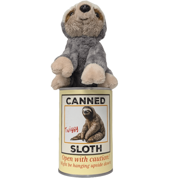 Canned Twiggy the Sloth - Davidson Provision Co.