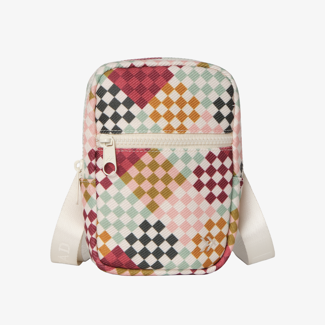 Thread Crossbody Bag, Multi Check
