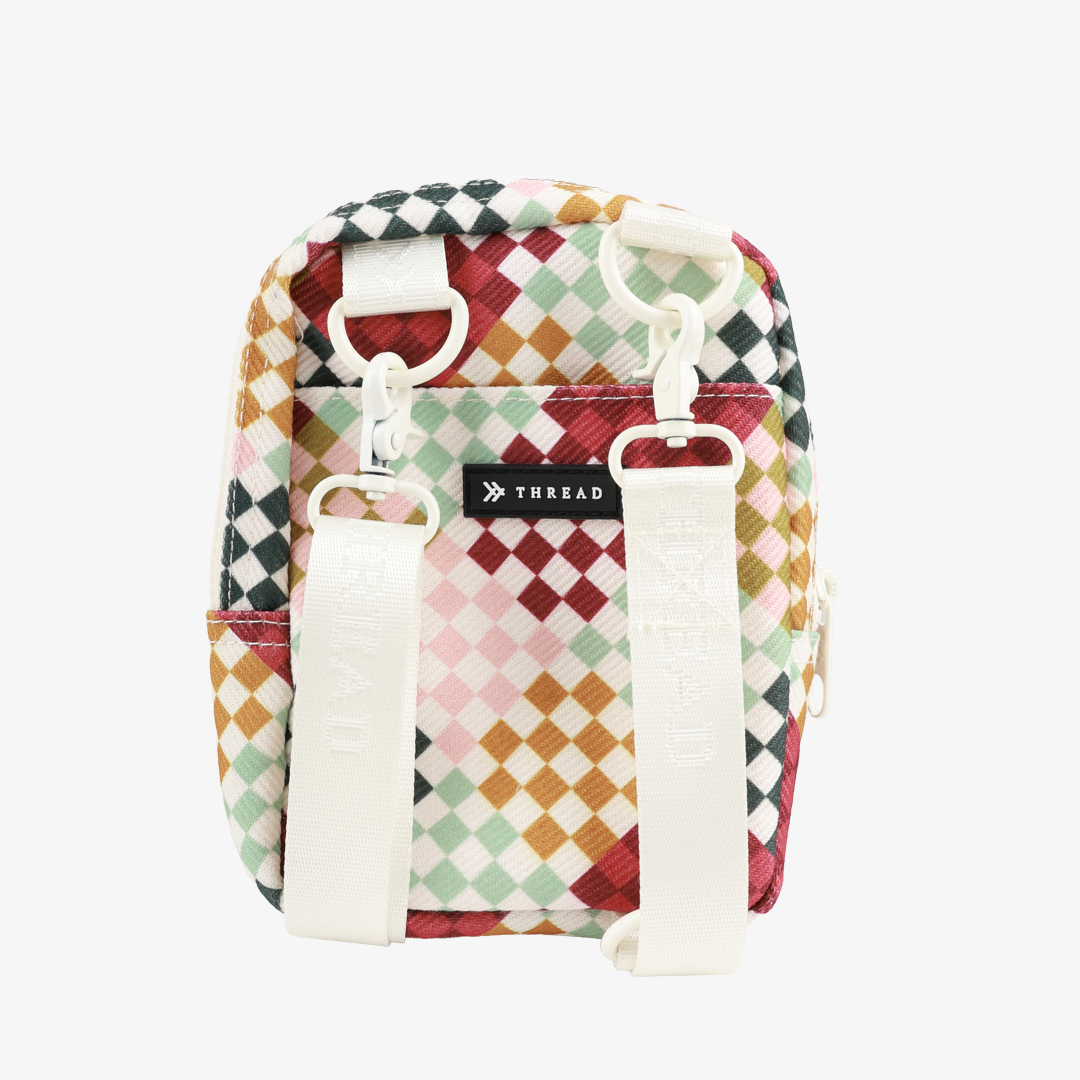 Thread Crossbody Bag, Multi Check