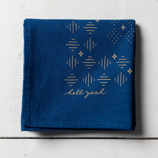 “Hell Yeah” Heritage Bandana – Ethically Made in USA