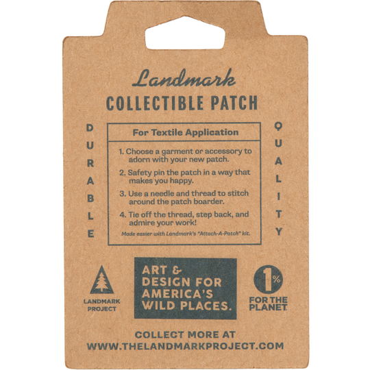 Outdoorsy Embroidered Patch