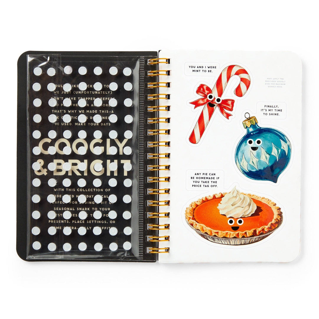Googly &amp; Bright Holiday Sticker Book