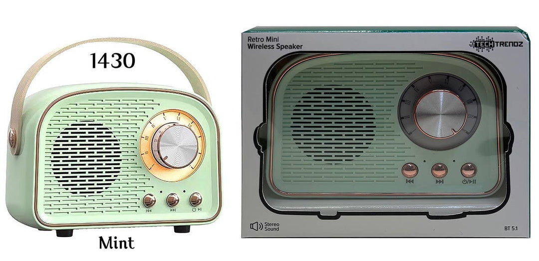 Tech Trendz - Retro Bluetooth Speaker