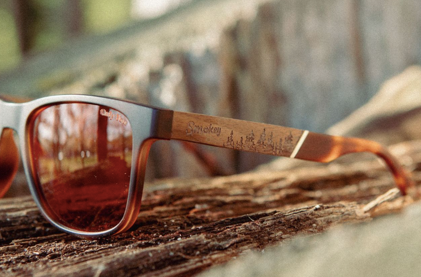 CAMP Eyewear - Smokey Bear x CAMP Trail Sunglasses - Matte Tortoise