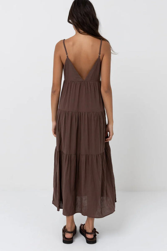 Classic Tiered Midi Dress - Davidson Provision Co.