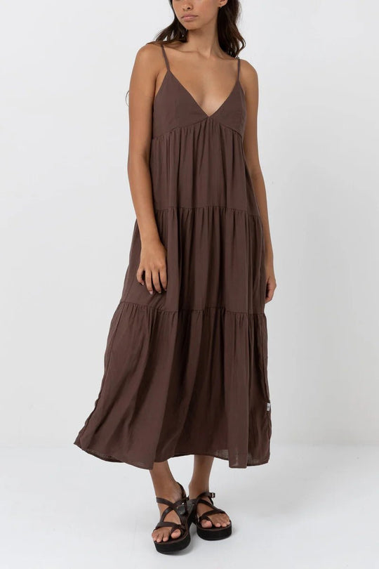 Classic Tiered Midi Dress - Davidson Provision Co.