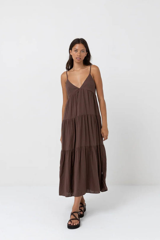 Classic Tiered Midi Dress - Davidson Provision Co.