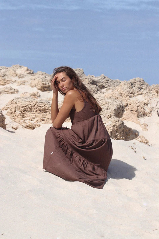 Classic Tiered Midi Dress - Davidson Provision Co.