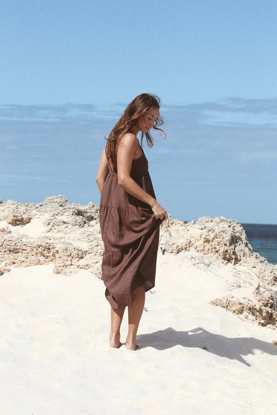 Classic Tiered Midi Dress - Davidson Provision Co.