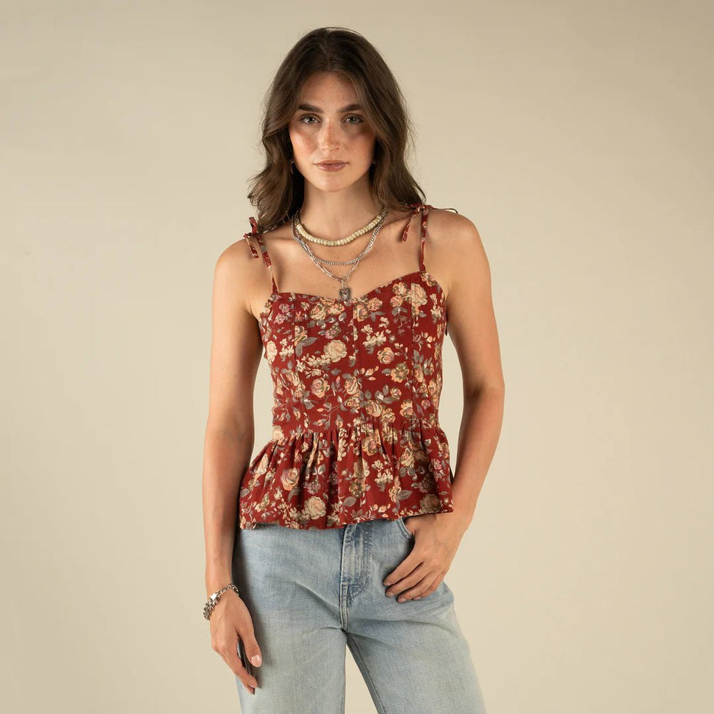 Clementine Tie Top - Davidson Provision Co.