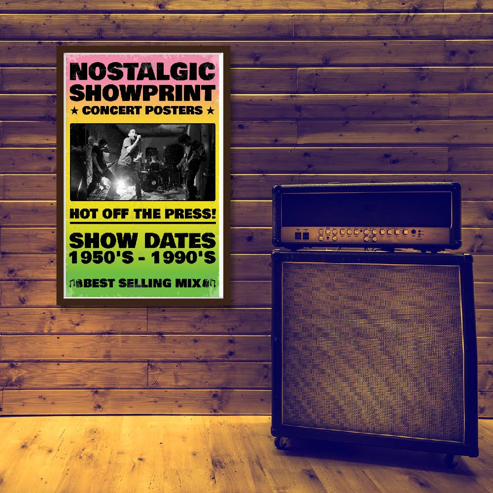 Concert Posters - Davidson Provision Co.