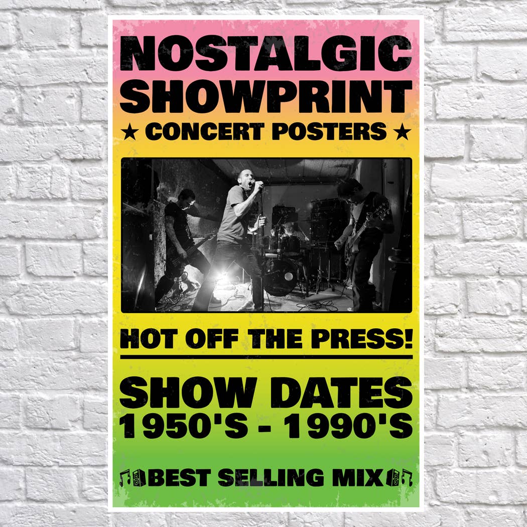 Concert Posters - Davidson Provision Co.