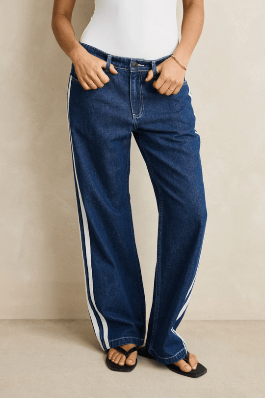 Contrast Denim Jean - Davidson Provision Co.