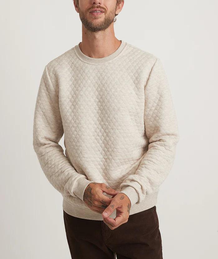 Corbet Quilted Crewneck - Davidson Provision Co.