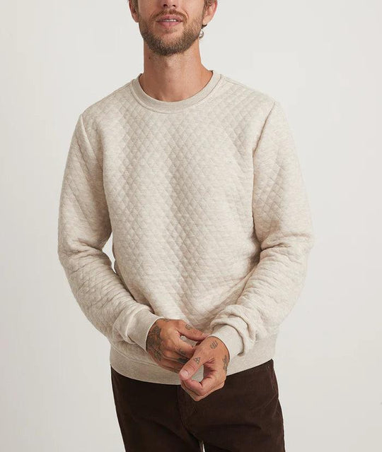 Corbet Quilted Crewneck - Davidson Provision Co.