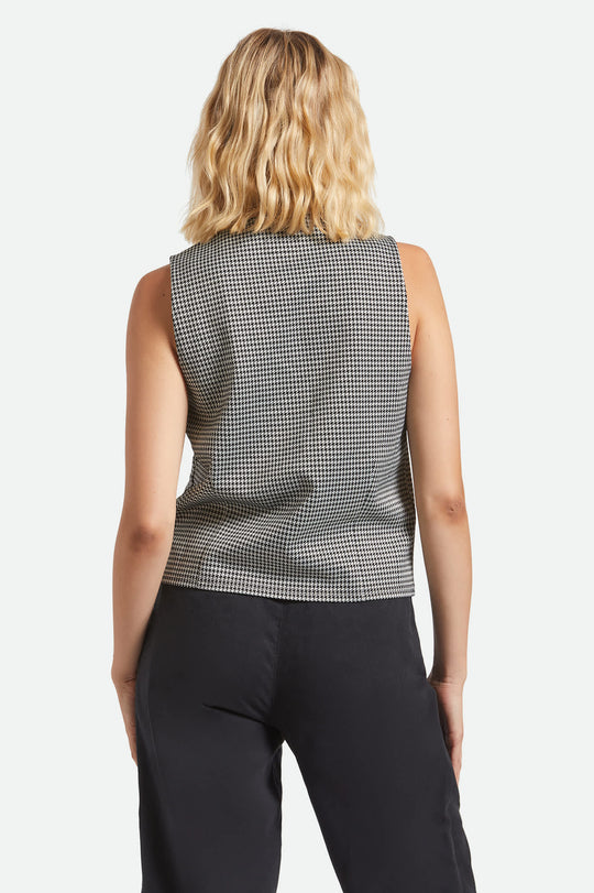 Houndstooth Leisure Vest