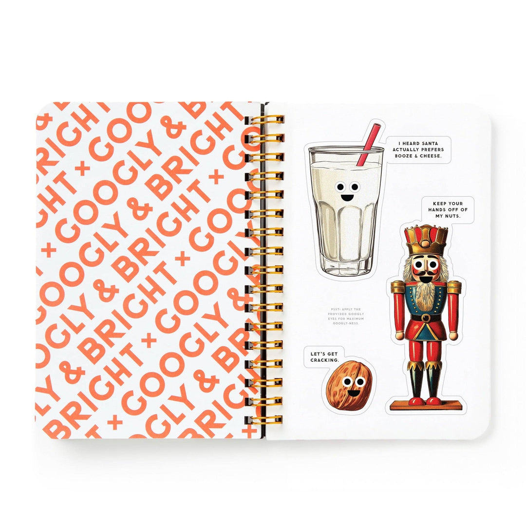 Googly &amp; Bright Holiday Sticker Book