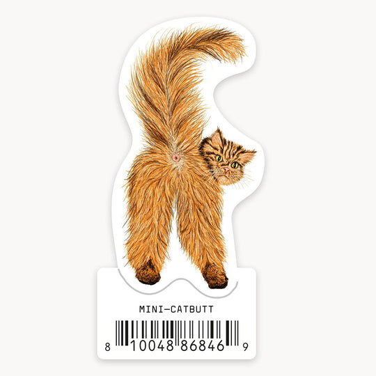 Cat Butt - Mini Sticker