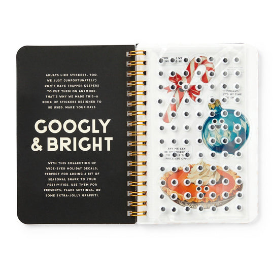 Googly &amp; Bright Holiday Sticker Book