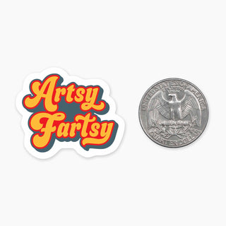Artsy Fartsy - Mini Sticker