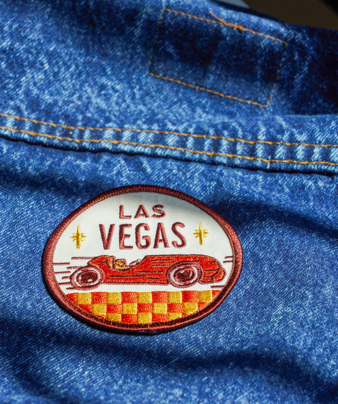 Oxford Pennant - Las Vegas Embroidered Patch
