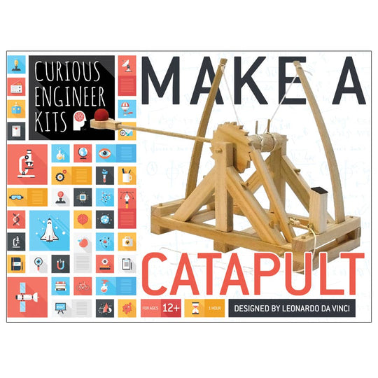 Catapult Kit-Wooden Engineering Model Building Kit