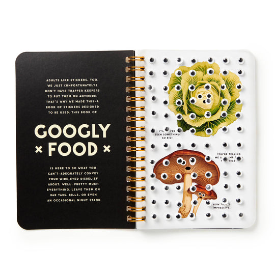 Googly Food Sticker Book