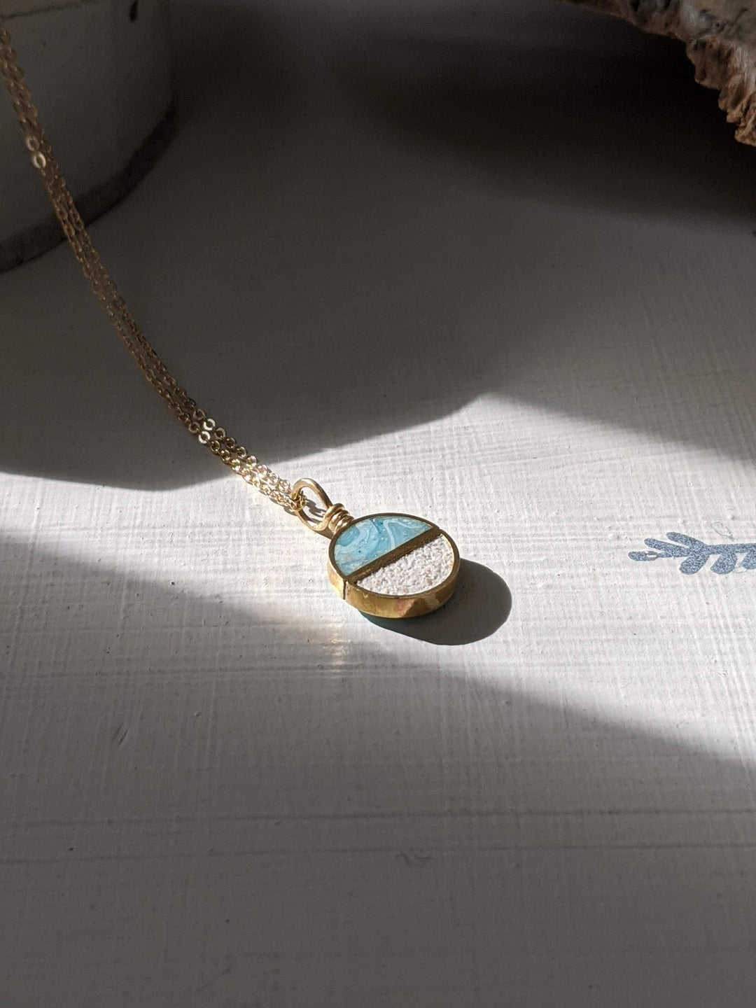 Dainty Double Half Moon Necklace - Davidson Provision Co.