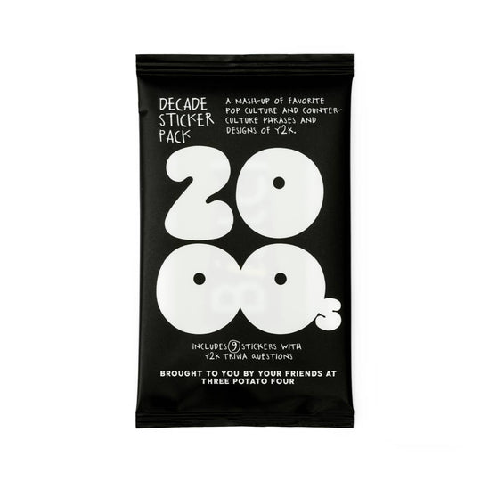 Decade Sticker Card Pack - Y2K