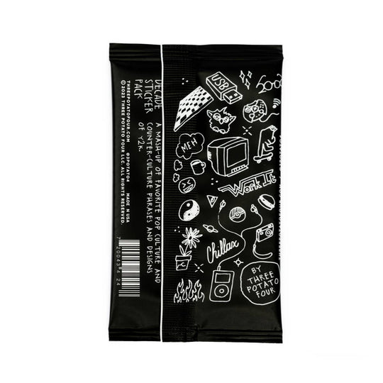 Decade Sticker Card Pack - Y2K - Davidson Provision Co.