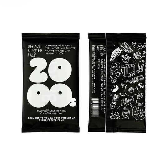 Decade Sticker Card Pack - Y2K - Davidson Provision Co.