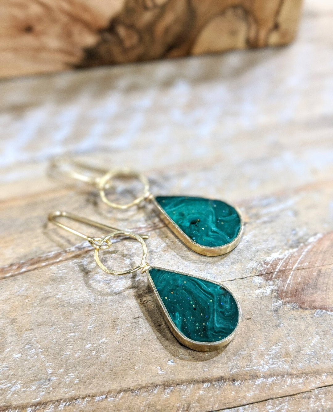 Drop with Loop Resin Earrings - Davidson Provision Co.