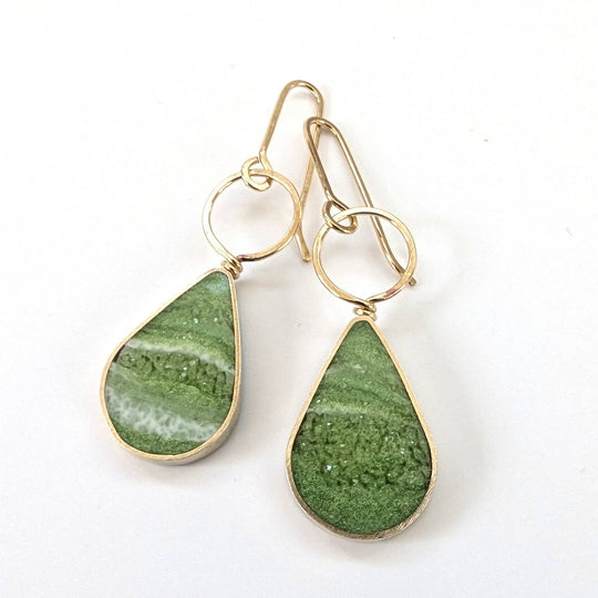 Drop with Loop Resin Earrings - Davidson Provision Co.
