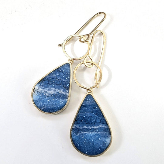 Drop with Loop Resin Earrings - Davidson Provision Co.