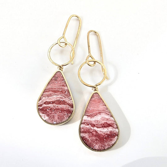 Drop with Loop Resin Earrings - Davidson Provision Co.