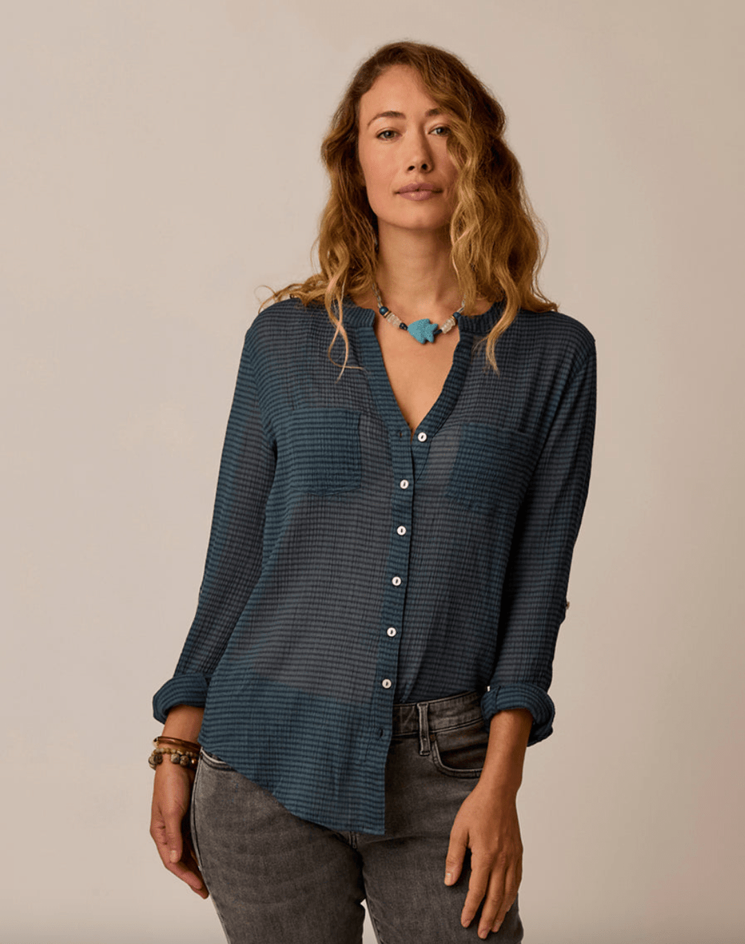 Dylan Gauze Tunic - Davidson Provision Co.
