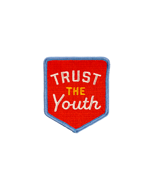 Oxford Pennant - Trust The Youth Embroidered Patch