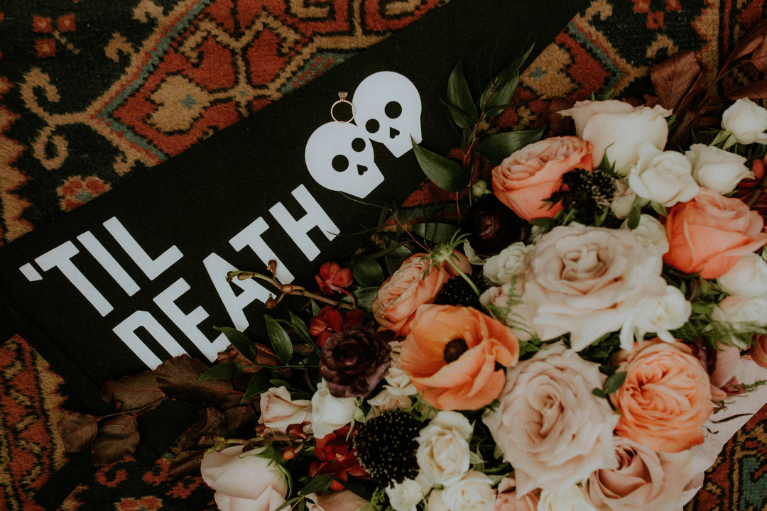 Oxford Pennant - Til Death Wedding Pennant