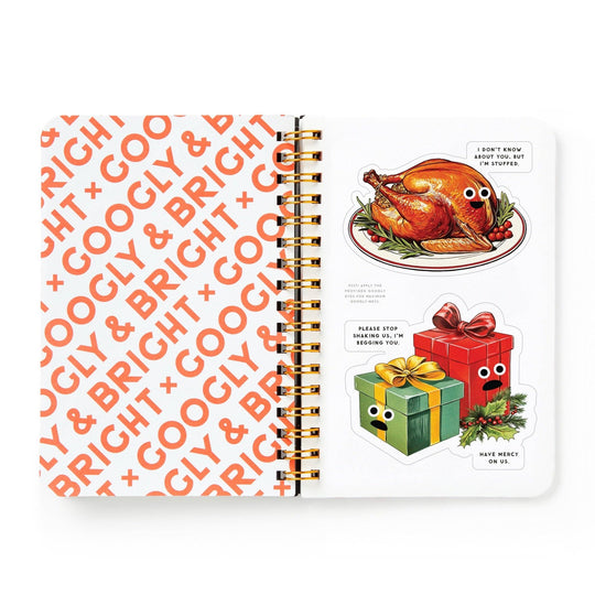 Googly &amp; Bright Holiday Sticker Book