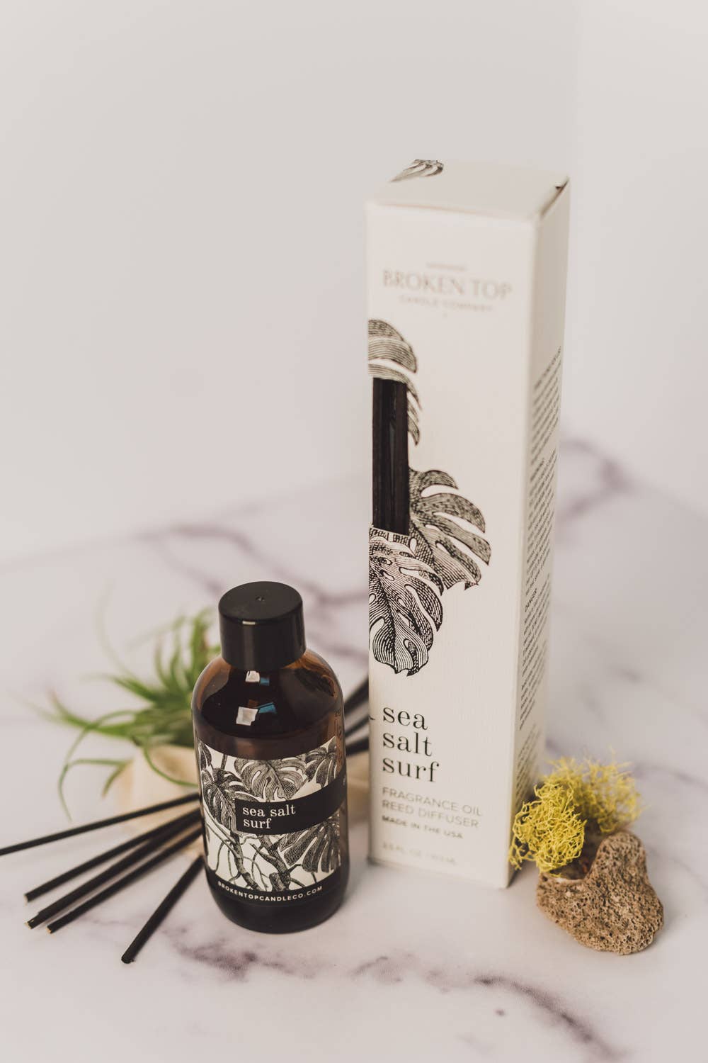 Broken Top Brands - Sea Salt Surf - Reed Diffuser