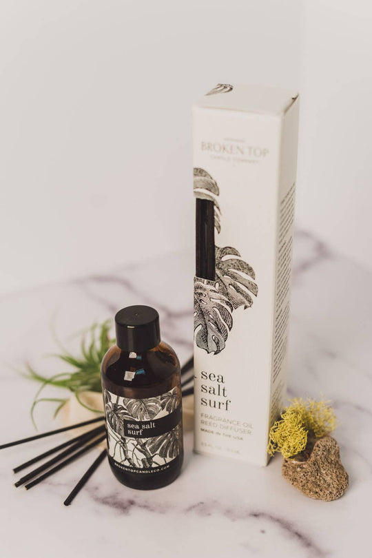 Broken Top Brands - Sea Salt Surf - Reed Diffuser