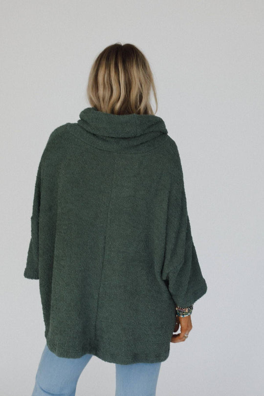 Hartlie Sweater Top - Basil
