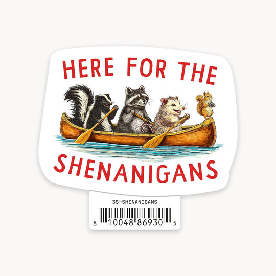 Shenanigans - 3" Art Sticker